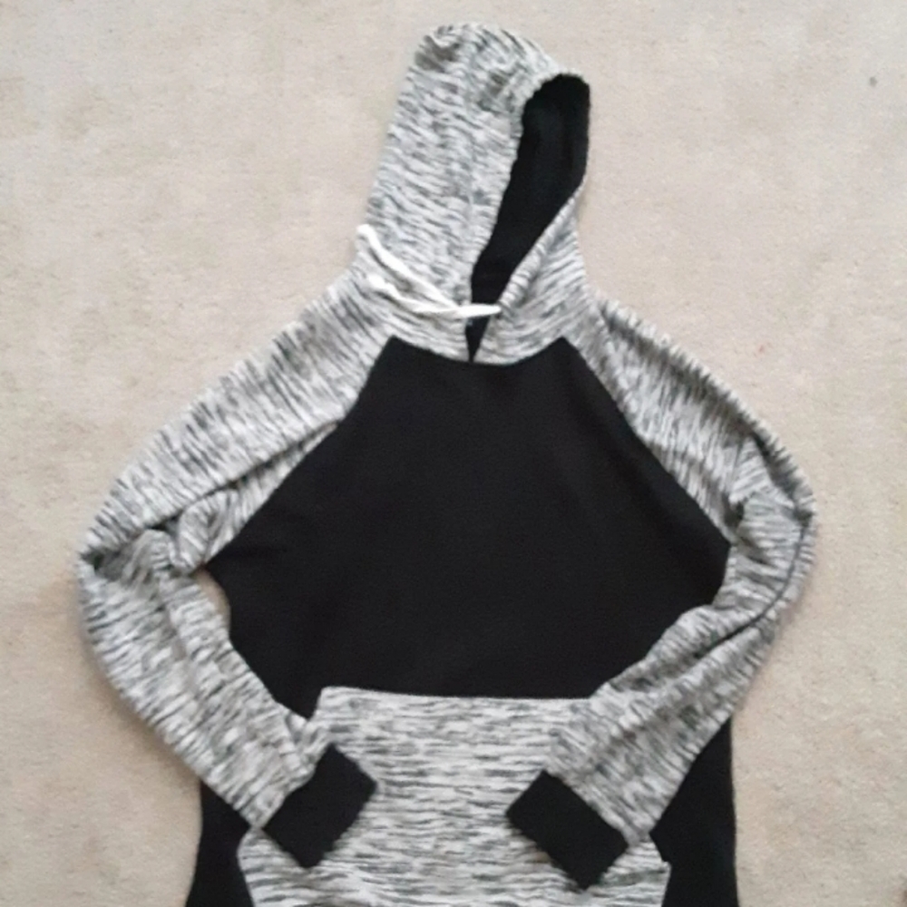 Black and Grey Hoodie